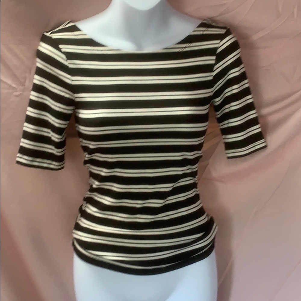 Banana Republic striped top sz xs petite